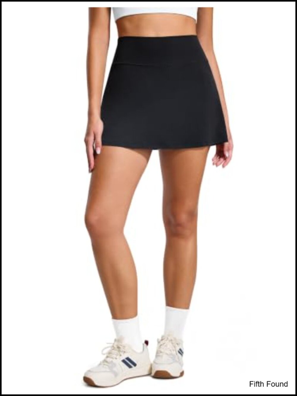 Women's High Waisted Tennis Skort with Pockets and Inner Shorts